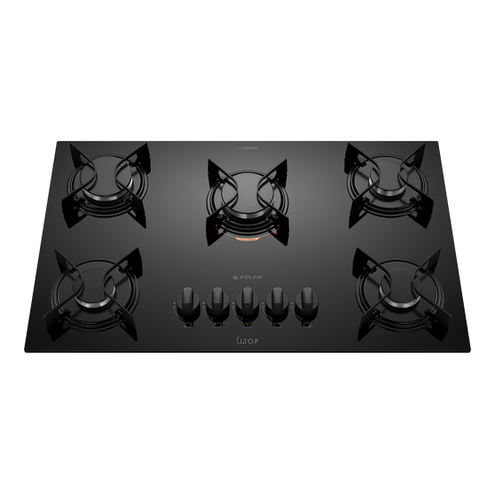 COOKTOP ATLAS GAS UTOP 5Q PTO