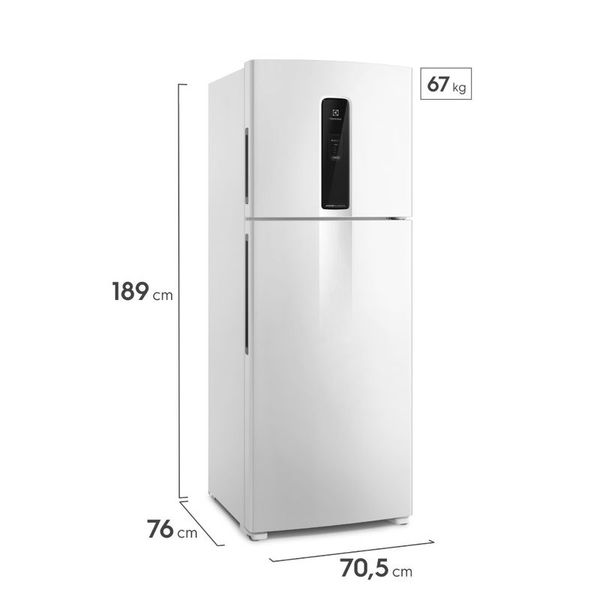 REFRIGERADOR ELECTROLUX FROST FREE 480L BIVOLT BRANCO